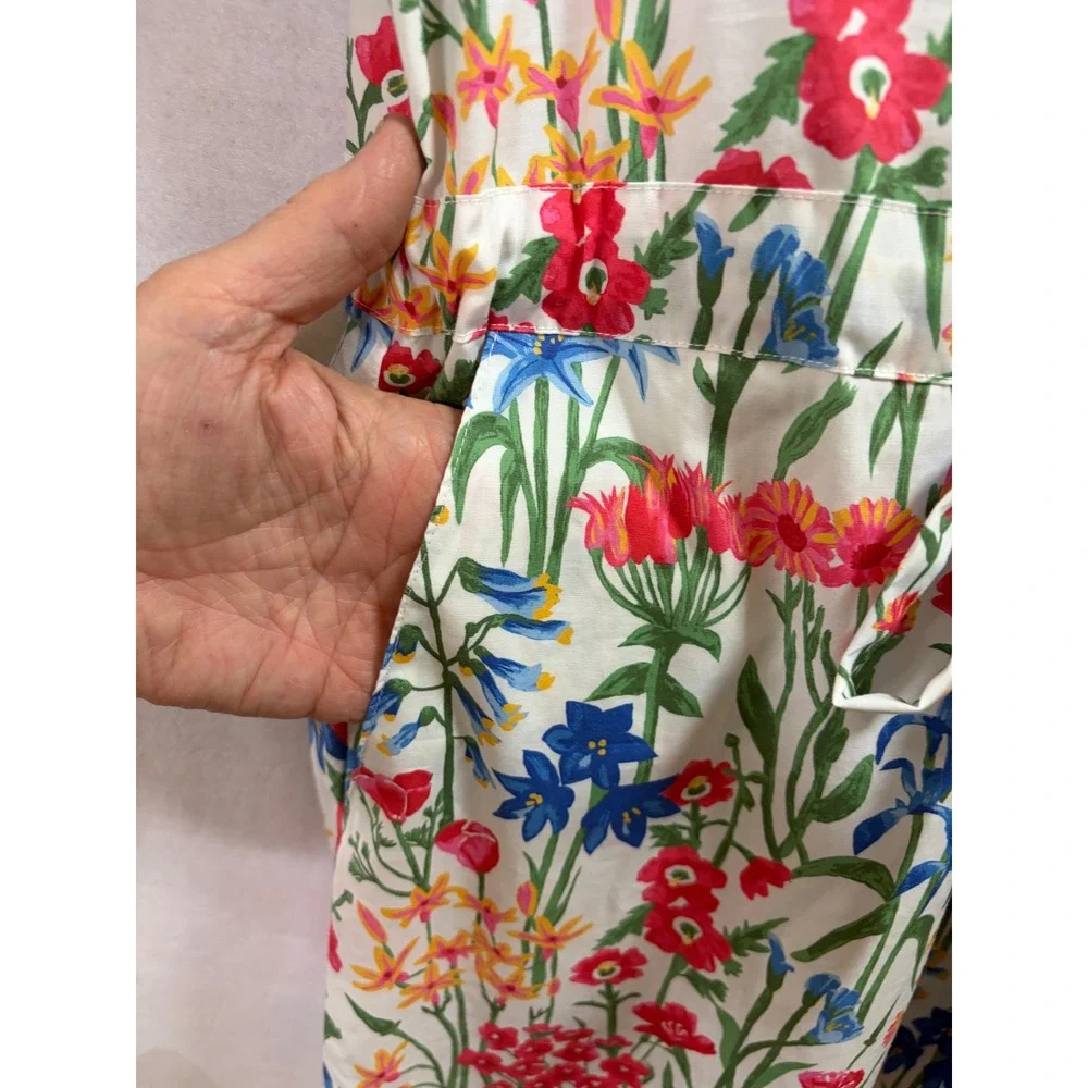 J MCLAUGHLIN Evalyn Madeira Garden Floral Dress XS bridal Garden‎ Party Brunch